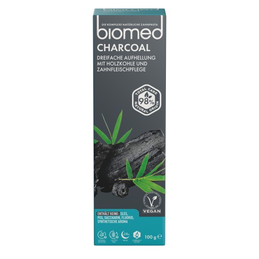 Bieliaca zubná pasta Biomed Charcoal Whitening 100g