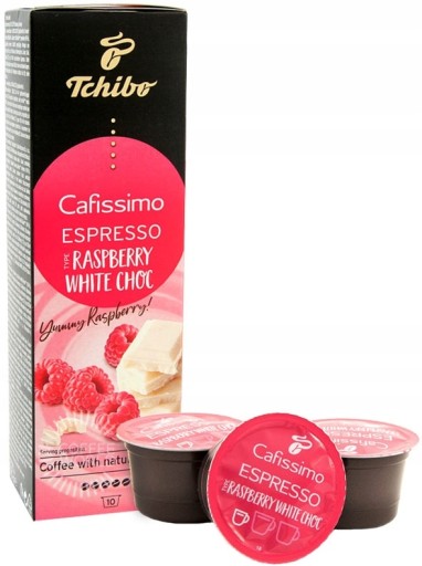 Tchibo Cafissimo White Choc & Raspberry kapsuly 10 kapsúl