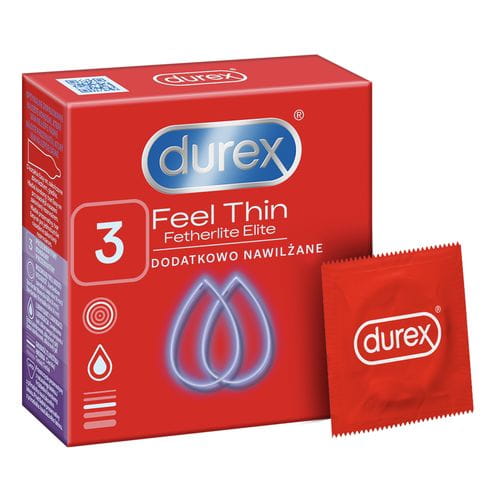 Kondómy Durex Fetherlite Elite 3 kusy
