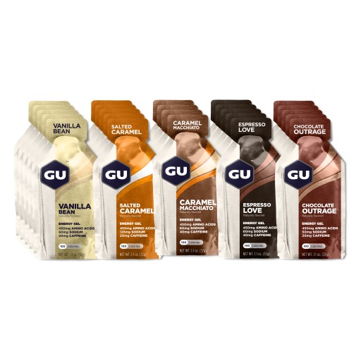 GU Energy Gel Espresso Love energetický gél s kofeínom 40mg káva 32g