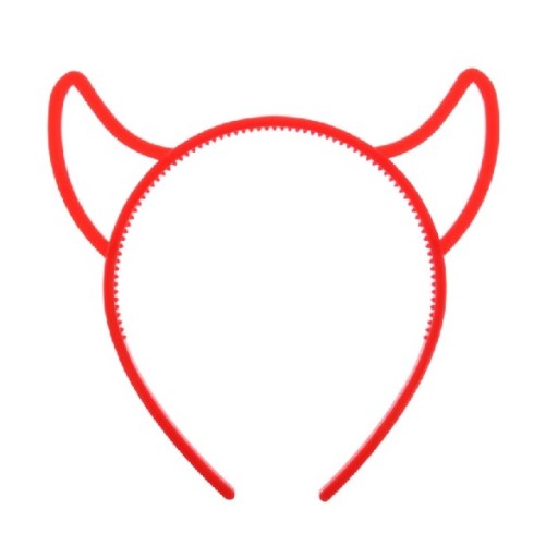 HALLOWEENSKÁ ČELENKA DEVIL HORNNS RED GADGET x1