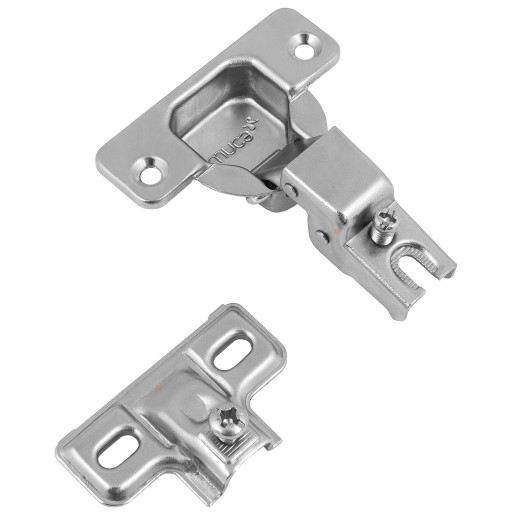 Nábytkový pánt Emuca krátky prekrytý 15x10 mm