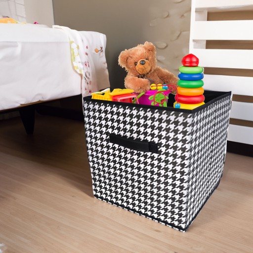 ORGANIZÁTOR ŠATNÍKA textilný box 25x25x25 cm na uloženie oblečenia