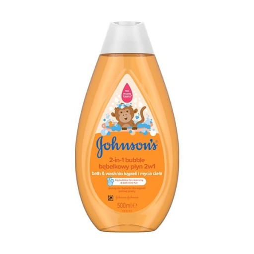 Johnson's Bubble umývanie tela a vlasov 500
