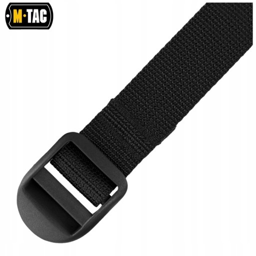 Kompresný popruh na opasok s M-Tac sponou 25 mm/100 cm čierny