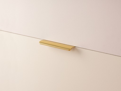 HRANOVÁ NÁBYTKOVÁ KĽÚČKA JAWA ZLATÁ ANÓDA 130mm