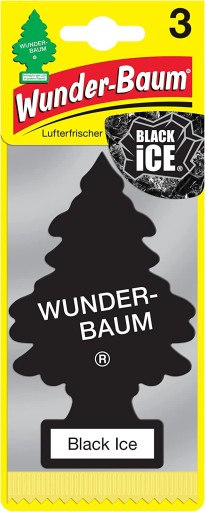 VIANOČNÝ STROMČEK VÔŇA WUNDER-BAUM čierny ľad