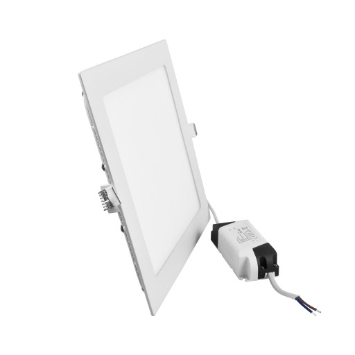 Hranaté LED stropné svietidlo 12W teplé 70lm MARS biele