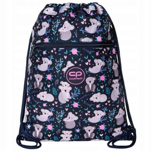 COOLPACK VERT ŠKOLNÁ TAŠKA CESTOVNÁ GYMNASTICKÁ SNÍVANÁ KOALA