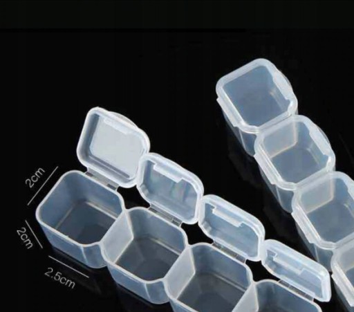 DOPLNKY NA DIAMANTOVÉ MAĽOVANIE Pre organizér na diamantové vyšívanie 5d boxov