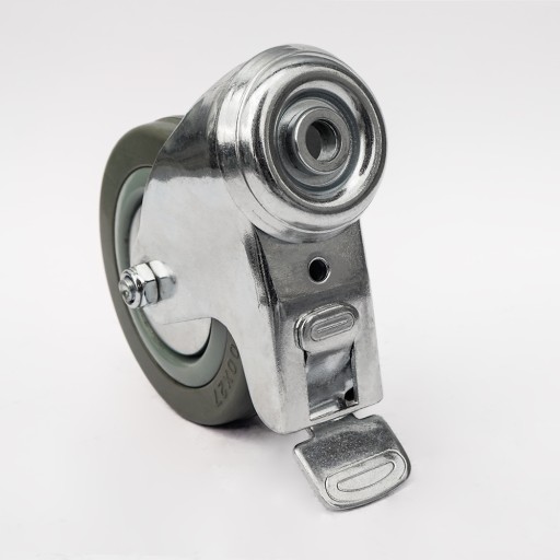 BRZDA OTOČNÉHO KOLESA 75MM 50KG OTVOR
