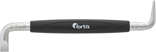 8mm FORTIS obojstranný uhlový plochý skrutkovač