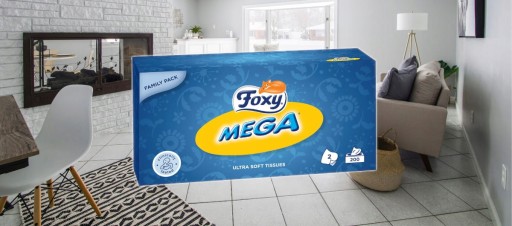 Foxy Cream Hygienické obrúsky s krémom 75 ks