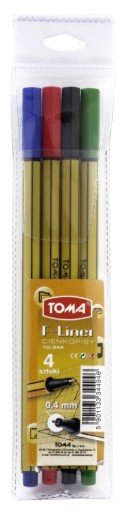 TOMA FINNER 0,4MM 4 FARBY F-LINER TO-344