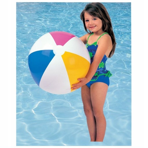 PLÁŽOVÁ LOPTA 61 cm NAFUKOVANÁ INTEX 59030NP RAINBOW