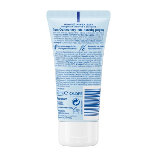 NIVEA BABY Ochranný krém do každého počasia 50 ml