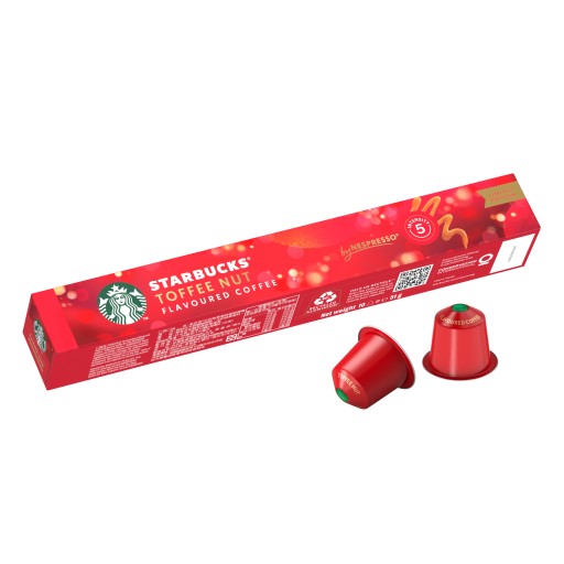 NESPRESSO STARBUCKS Toffee Nut COFFEE 10 ks