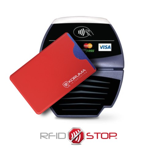 Plastové puzdro na kreditnú kartu Koruma Anti-RFID
