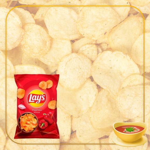 Paprikové lupienky LAYS 130g