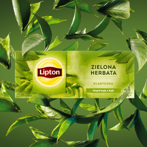 Lipton Classic zelený čaj 25 vrecúšok, 32,5g