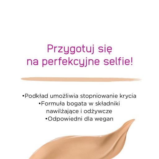 Eveline Selfie Time Covering Foundation 01 Porcelain