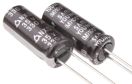 Elektrolytický kondenzátor 330uF/35V LOW ESR SamYoung NXQ (2 ks) /4721-2