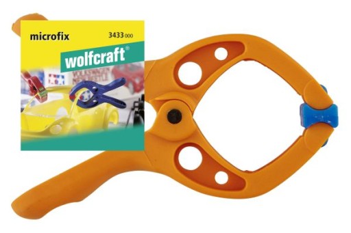 Wolfcraft Pružinová svorka - microfix 30 mm