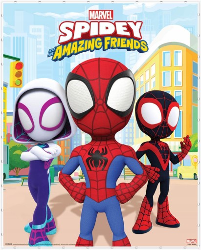Plagát Spidey And His Amazing Friends 40x50 cm