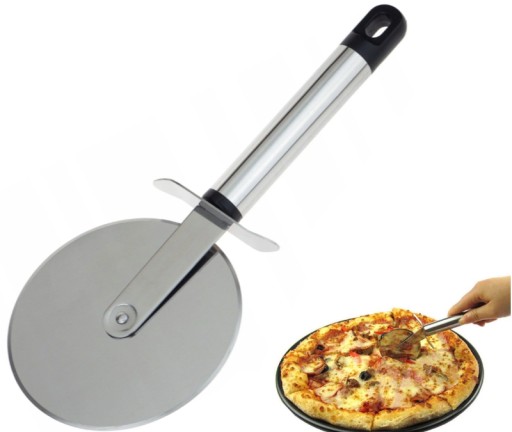 Nôž na pizzu, nerezové koliesko