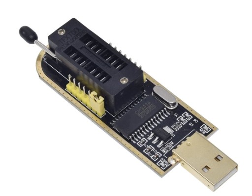 279 CH341A SPI EEPROM a programátor pamätí Flash