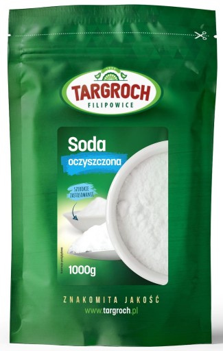 Sóda bikarbóna čistá bikarbonát sodný 1000g 1kg TARGROCH