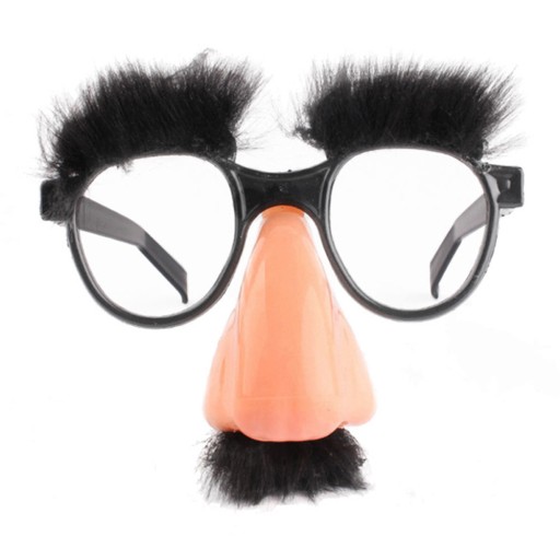 MASKOVÉ OKULIARE NOS MUSTACHE HALLOWEEN PROFESOR DOKTOR