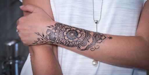 GOLECHA Henna na tetovanie ČIERNA v tube Mehandi 25 g bez PPD Original