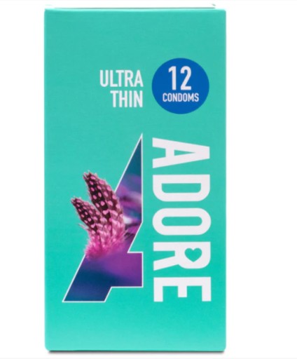 ADORE Ultra Thin ultratenké kondómy 12 ks