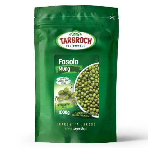 FAZUĽA MUNG 1kg na klíčky PRÍRODNÁ KVALITA + ZADARMO