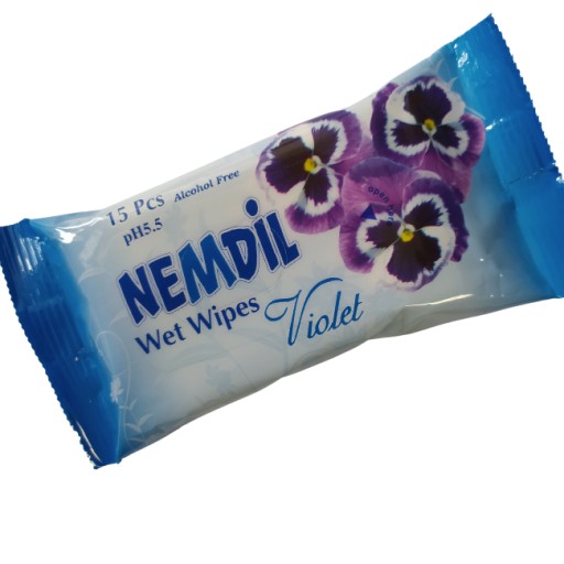 15 vlhčených utierok do batohu