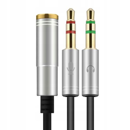 Adaptér na kábel slúchadiel Splitter Jack 3.5 KVALITA