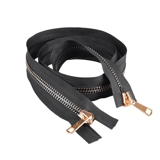 Zips na zips DUAL lux zlatá SÉRIA 90cm TWIN 2841