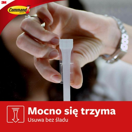 3M COMMAND HÁKY MALÉ BIELY 0,45 KG 2 KS + 4 UPEVŇOVACIE POPRUHY
