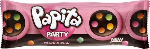 TIM SOLEN PAPITA SÚBORY COOKIES STRAWBERRY PARTY 63G SADA 5 kusov