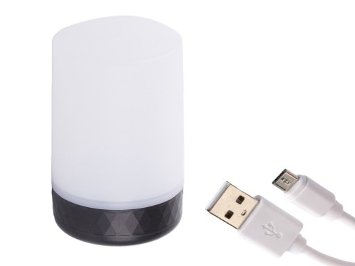 LED nočné svetlo rgb usb farba do obývačky spálňa 2 režimy 8 farieb