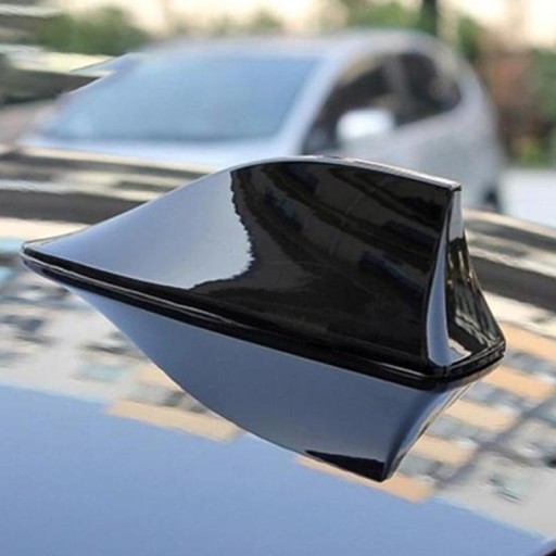 AUTO ANTENNA STRECHA SHARK FINS SHARK SHARK RADIO FM BLACK