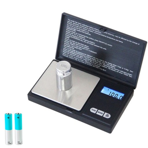 ELEKTRONICKÁ VÁHA NA ŠPERKY 0,01- 200g LCD VÁHA