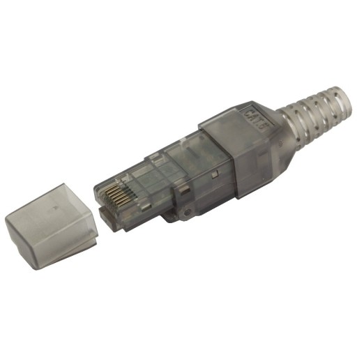 RJ45 kat.6 UTP zástrčka, bez náradia, 8p8c kat.6