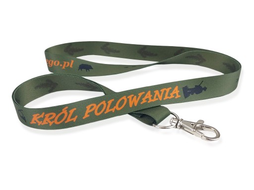 Lovecká sklenená kovová šnúrka na krk King of Hunting