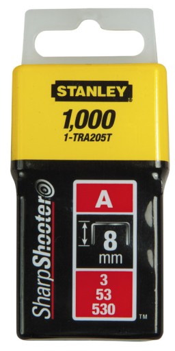 SVORKA TYP A LD 1000KS 10MM 1-TRA206T STANLEY