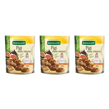 BAKALLAND SELECTION Veľké celé sušené figy 100 g
