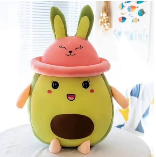 PLYŠOVÝ HRAČKA AVOKÁDO MASKOT VANKÚŠOK 35cm