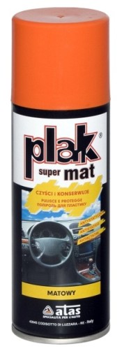 AUTOPLAGÁT NA KOKPIT PLASTOVÁ PODLOŽKA 200ML Oranžová