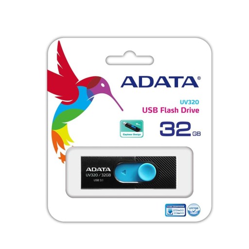 Kľúč ADATA UV320 AUV320-32G-RBKBL 32 GB USB 3.1 čierny